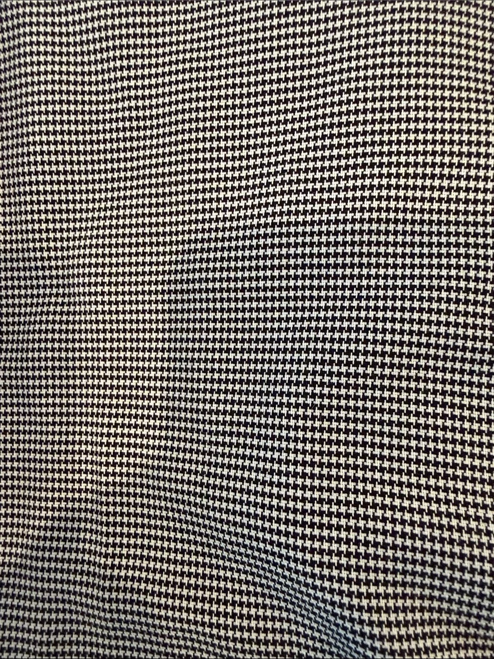 Banana Republic Black and White Micro-Houndstooth Slim Fit Shirt